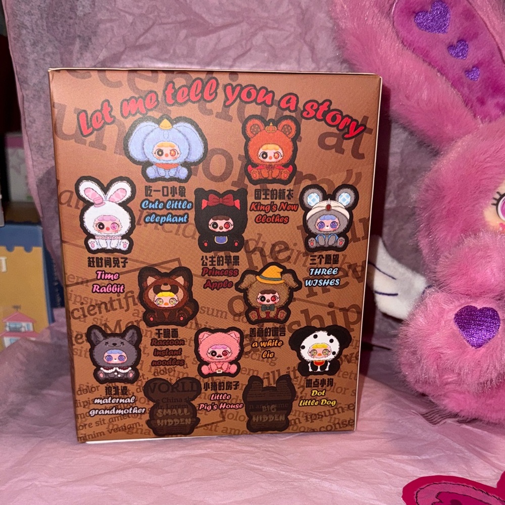 Migo Fairy Tale Plush Pendant SECRET! Paula Is A Rabbit - Picture 12 of 13